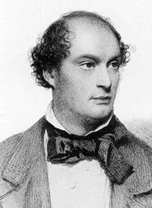 Portrait of Daniel Maclise dating from 1857.