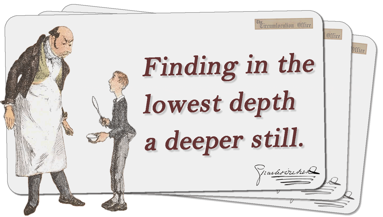 Quotations on the theme of Greed by Charles Dickens.