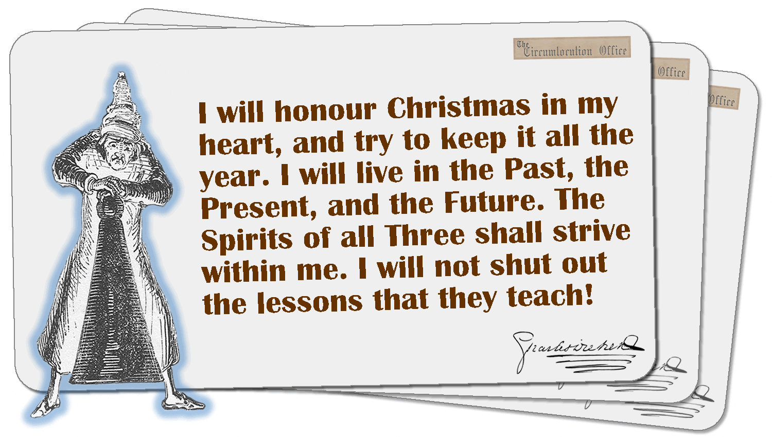 I Will Honour Christmas In My Heart And Try To Keep It All The Year