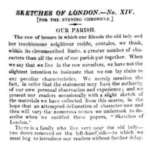Image from the original publication of The Four Sisters, which appeared under the title of Our Parish.