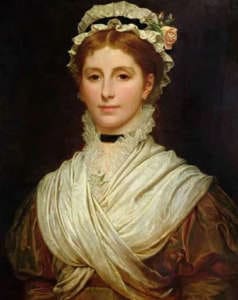 Charles Edward Perugini's portrait of his wife Kate.