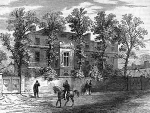 Gore House, Kensington. london-kensington-gore-house-1830s