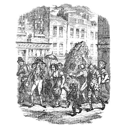 The First of May by George Cruikshank